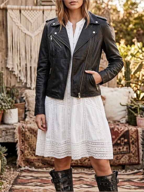Wilsons Leather Jackets & Blazers - Wilsons Leather Sleek Black Jacket